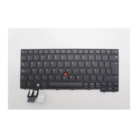 Teclado Lenovo 5N21D68170, 5N21D68171, 5N21D68194 ALEMÁN (QWERTZ), Deutsche Tastatur ThinkPad L14 Gen 4 Retroiluminado negro Len