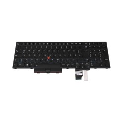 Teclado Lenovo 5N20X22932, 5N20Z74838 (QWERTY), tastiera italiana, ThinkPad P15 P17, T15G G1, Retroiluminado Negro Lenovo - 1