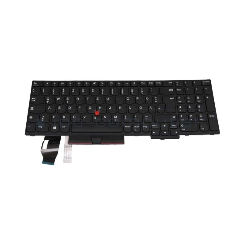 Teclado Lenovo 5N20V78033, 5N20V78941, 5N20V78142  NORDICO (QWERTY), Nordisk Tastatur, ThinkPad T15 P15s G2, Retroiluminado Negr