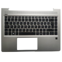 Teclado HP M05033-051, M05032-B31 INGLÉS EEUU (QWERTY), International English Keyboard USA Probook 450 455 650 G8/G10 Plata Pal 
