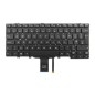 Teclado Dell 0PM4TF, NORDICO (QWERTY), Nordisk Tastatur Latitude 5400, 5401, 5410, 5411 Retroiluminado Negro, Single point