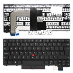 Teclado Lenovo 01HX379 INGLES EE.UU (QWERTY), International English Keyboard USA ThinkPad T470, T480 A485 A475 No Retroiluminado