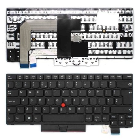 Teclado Lenovo 01HX379 INGLES EE.UU (QWERTY), International English Keyboard USA ThinkPad T470, T480 A485 A475 No Retroiluminado