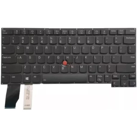 Teclado Lenovo 5N21D68245, SN20R66053, 5N20V55059 Alemán (QWERTZ), deutsche Tastatur, Thinkpad T490s T495s T14s Retroiluminado  