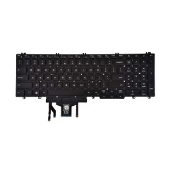 Teclado Dell 0MMH7V, 0M25NK, INGLÉS EEUU (QWERTY), International English Keyboard USA, LATITUDE 5500 5501 5510 5511 Precision 3 