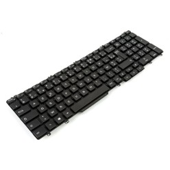 Teclado Dell 0GNR79,  FRANCÉS (AZERTY), FRANCÉS, LATITUDE 5500 5501 5510 5511 Precision 3540 3541 3550 3551 Single Point No Re D
