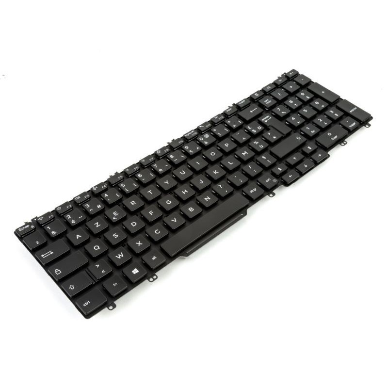 Teclado Dell 0GNR79,  FRANCÉS (AZERTY), FRANCÉS, LATITUDE 5500 5501 5510 5511 Precision 3540 3541 3550 3551 Single Point No Re