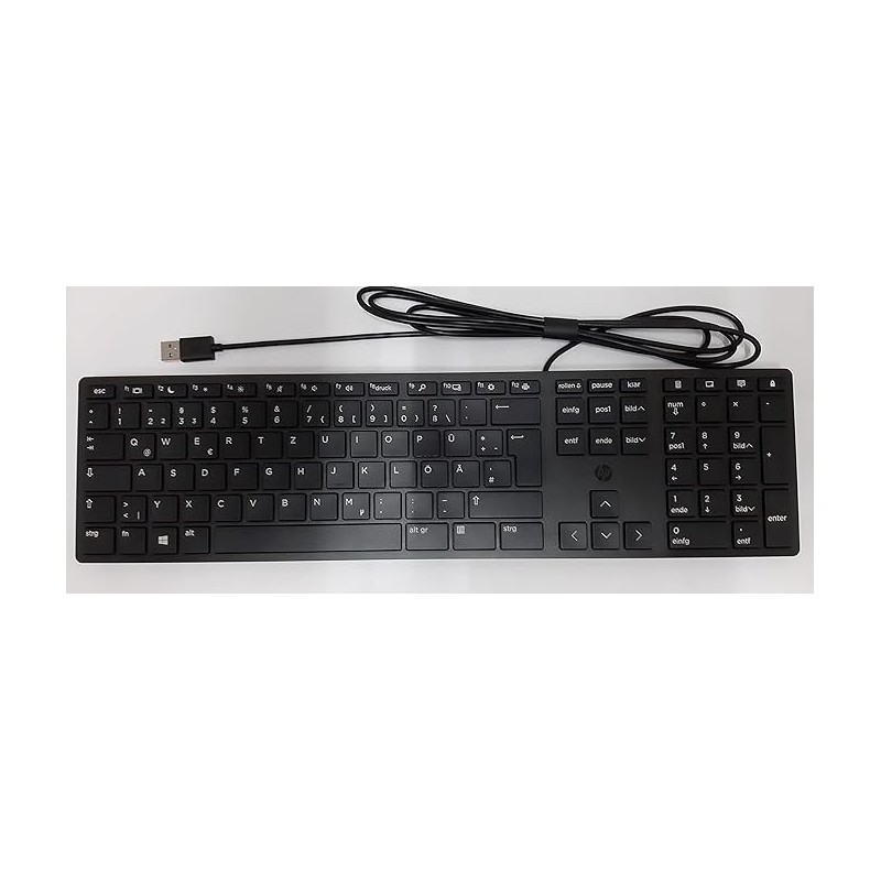 HP Halley USB Slim Keyboard QWERTZ ALEMÁN [Demo]