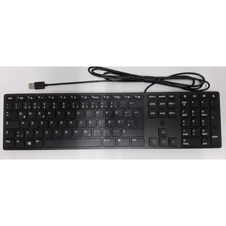 HP Halley USB Slim Keyboard QWERTZ ALEMÁN [Demo] HP - 1