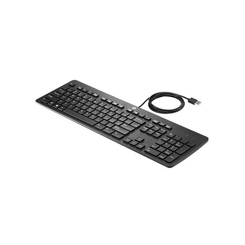 HP USB Business Slim Keyboard QWERTY ARABE [Demo]