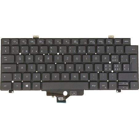 Teclado Dell 0KHHRV SUIZO ALEMAN (QWERTZ), LATITUDE 5420 5430 7420 7430 7520 7530 Retroiluminado Negro Dell - 1