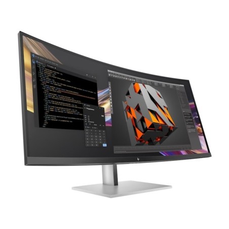 HP 7 Pro 738pu 37,5" WQHD+ TB4 Curved Monitor Black (3840x1600), HA, TI, SW, PI, H DMI, DP4, VESA HP - 1