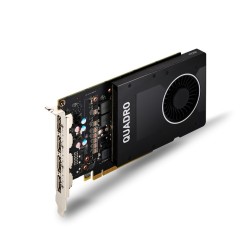 NVIDIA Quadro P2200 5GB PCI-E x16 Quad Head FH 1280 CudaCores, 4xDP 1.4, X, Single Slot, 75Watt HP - 3