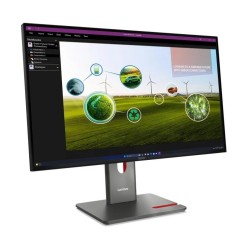 Lenovo ThinkVision P27Q-40 27"QHD IPS 120Hz Black (2560x1440), HA, TI, SW, DP, H DMI, USB-C, KVM, eKVM Lenovo - 1