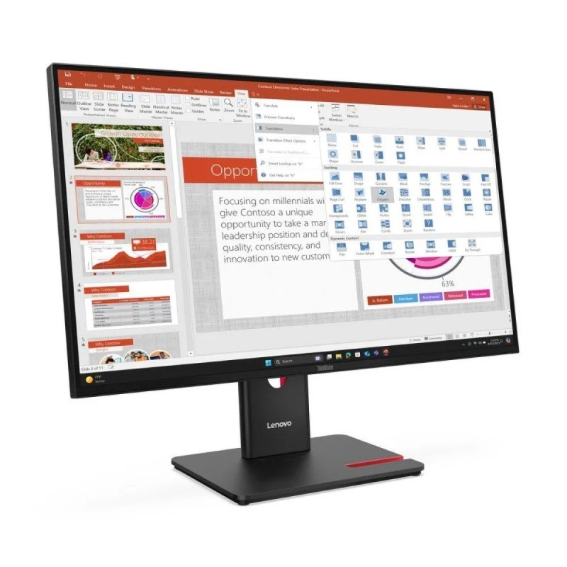 ThinkVision T27-40/IPS FHD/DP/4ms/HDMI 27" Monitor
