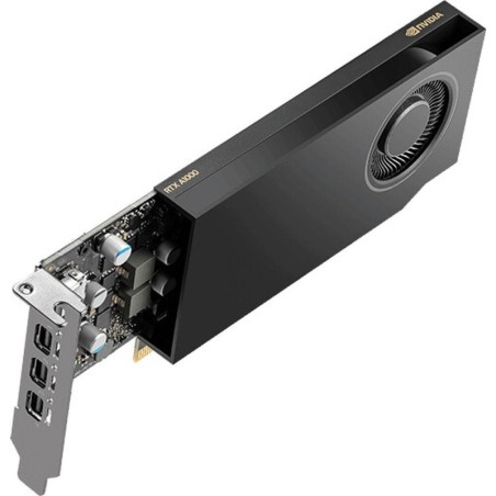 NVIDIA RTX A1000 8GB PCIe 4.0 x8 LP 4x MiniDP 1.4a, 2304 Cuda Cores, Single Slot ,  50W HP - 1