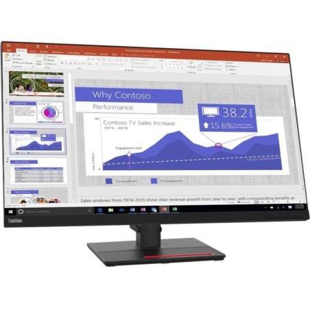 ThinkVision T32q-27 32" QHD Monitor, HDMI Lenovo - 1