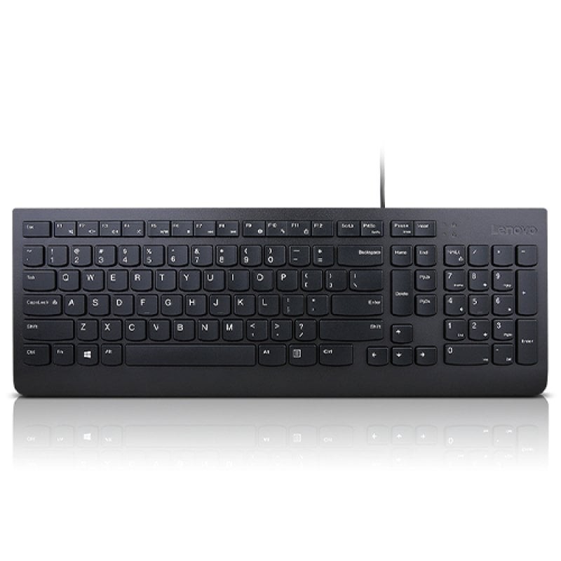 Lenovo Essential Teclado USB QWERTY Español Negro [Nuevo]
