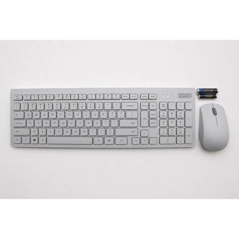 Lenovo Eos 3 2.4G Belga (AZERTY) Keyboard+Mouse Blanco [Nuevo]