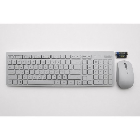 Lenovo Eos 3 2.4G Belga (AZERTY) Keyboard+Mouse Blanco [Nuevo] Lenovo - 1