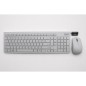 Lenovo Eos 3 2.4G Belga (AZERTY) Keyboard+Mouse Blanco [Nuevo]
