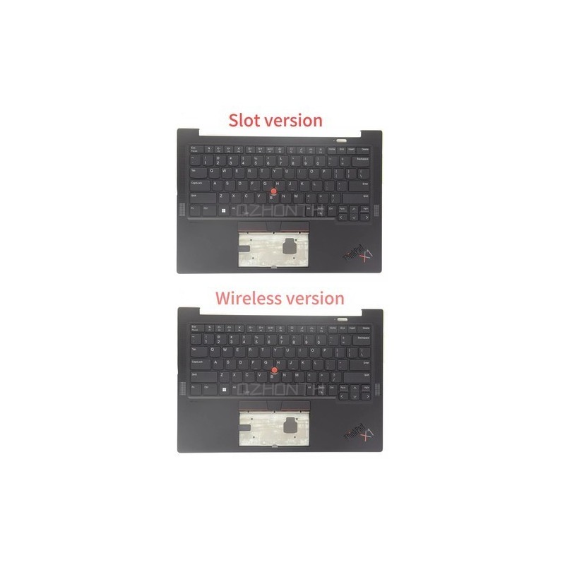 Lenovo SN21D05674, NORUEGO (QWERTY), ThinkPad X1 Carbon G11, Retroiluminado Palmrest [Demo]