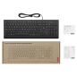 Lenovo Essential Teclado USB QWERTY UK Negro [Reacondicionado Grado A]