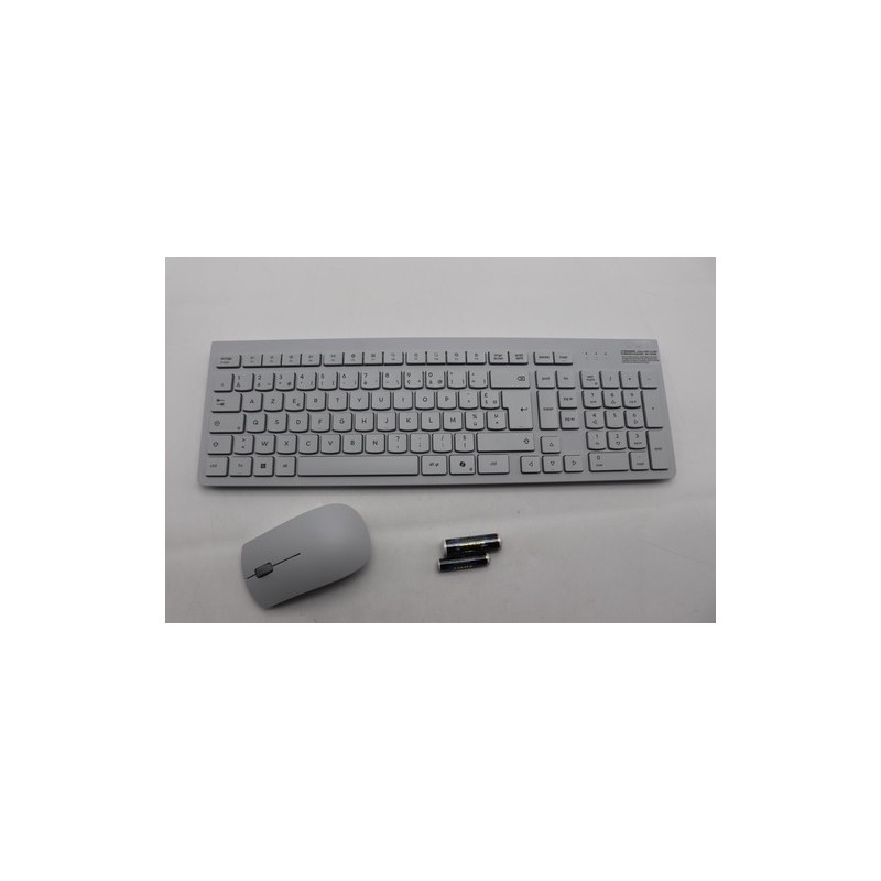 Lenovo  Essential Wireless Combo Gen2 USB Frances (AZERTY) Blanco [Nuevo]