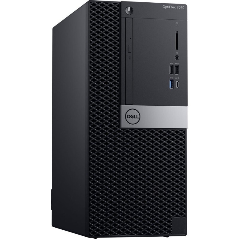 Dell OptiPlex 7070 MT i5-9500, 8GB, 256GB-NVMe, DVDRW, W11P CMAR No ports