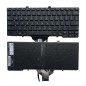 Teclado Dell Retroiluminado QWERTY US Inglés Negro [R4]
