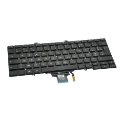 Dell-Tastatur 0XTHVX Französisch-Kanadisch Beleuchtet