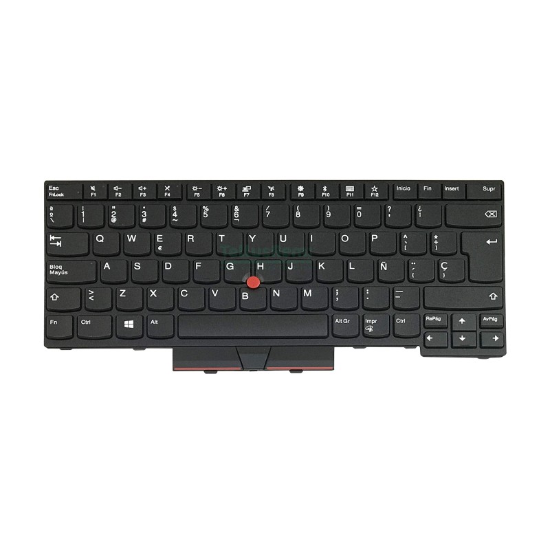 Teclado Lenovo 01HX364 01HX324 AZERTY Francés No Retroiluminado Negro [R4]