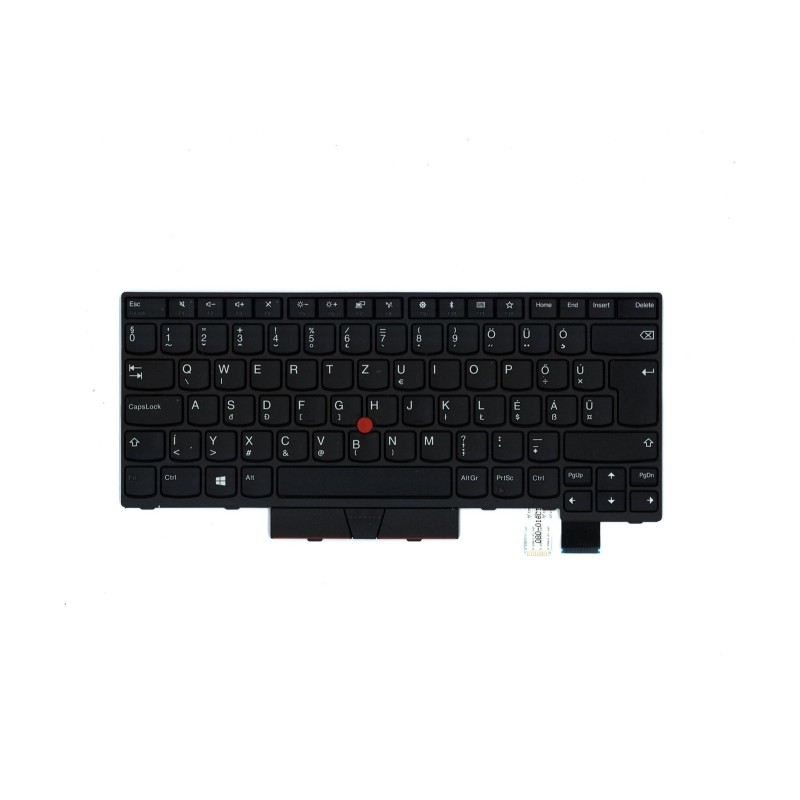 Teclado Lenovo ThinkPad Retroiluminado QWERTY Nórdico Negro [R4]