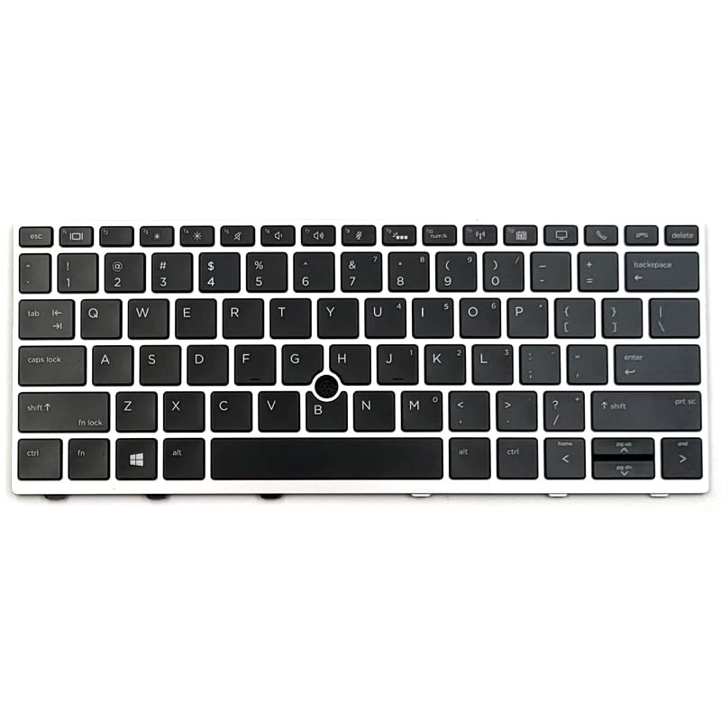 Teclado HP V162726DS1 US QWERTY Retroiluminado Plata [R4]