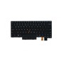 Teclado Lenovo Retroiluminado Inglés UK QWERTY Negro [R4]