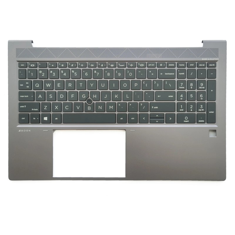 Teclado HP M35847-001 QWERTY USA Gris [R4]