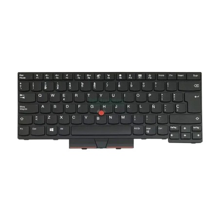 Lenovo Teclado Retroiluminado AZERTY Francés para ThinkPad T490/T495/T480s [R4]